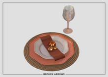 BROKEN ARROWS -  Autumn Dining - Place Setting 