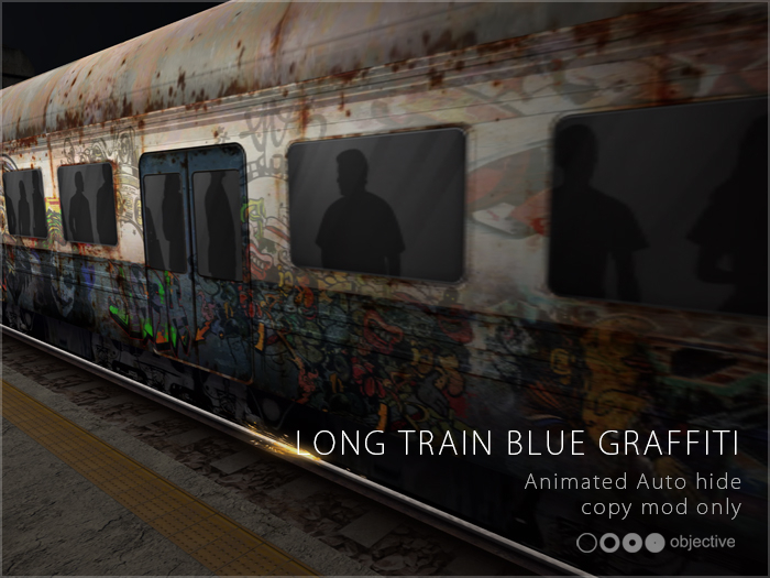 Long Train Blue Graffiti
