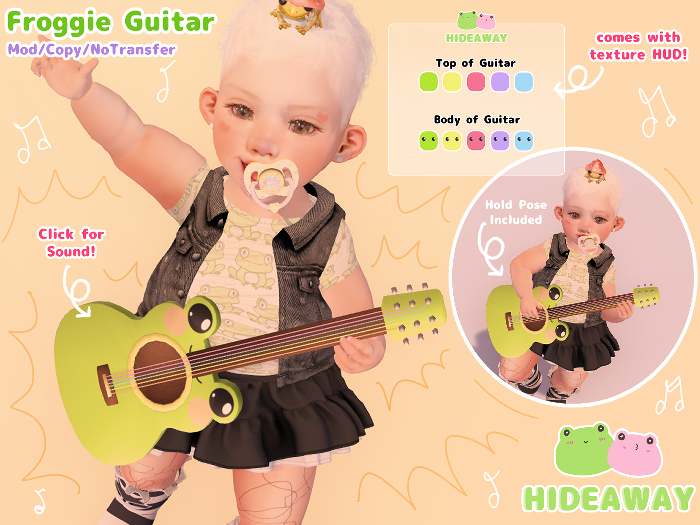 [Hideaway] Froggie Guitar