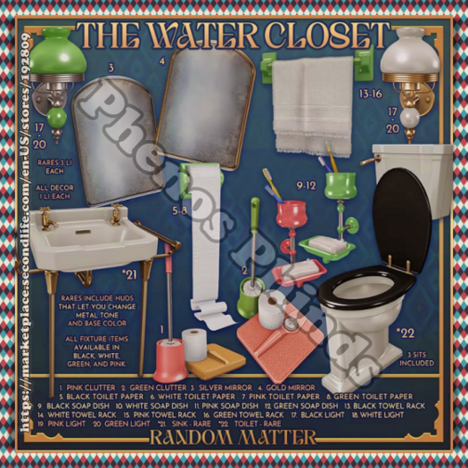 Random Matter - The Water Closet - Light [White]
