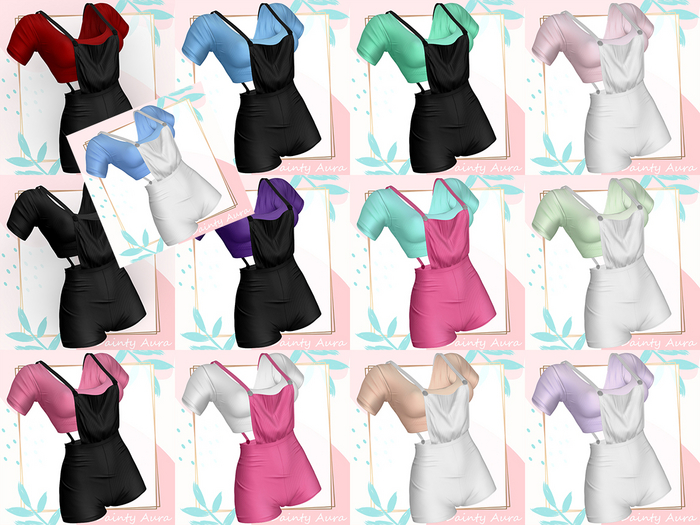 FATPACK Romper Outfit, Legacy, Waifu, Reborn, LaraX, Bombshell