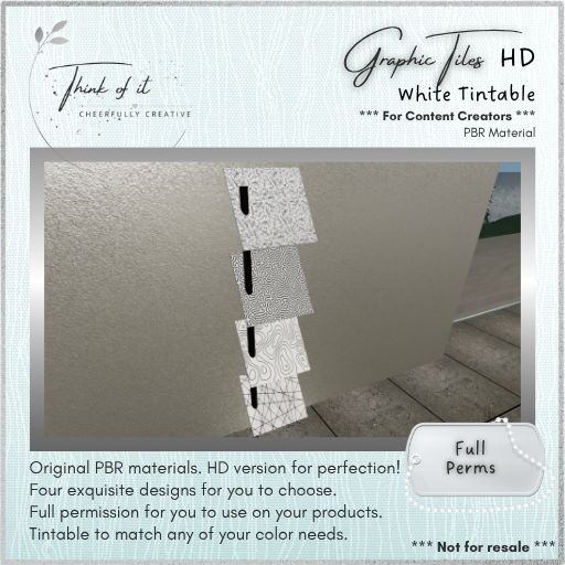 {ToI} Material - Graphic Tiles HD - Full Perms