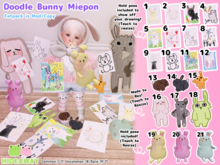 [Hideaway] Doodle Bunny Miepon FATPACK