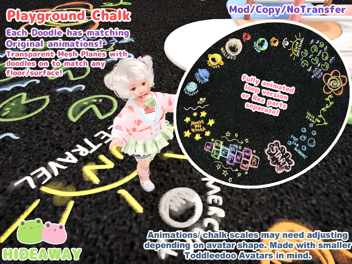 [Hideaway] Playground Chalk