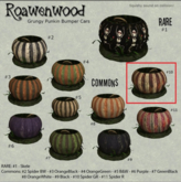 {RW} Grungy Punkin Bumper Car [OrangeBlack] #3