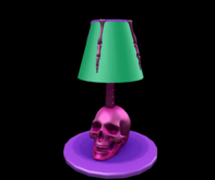 Skeleton Lamp Small