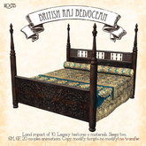 [noctis] British Raj Double Bed/Ocean ADD ME to unpack