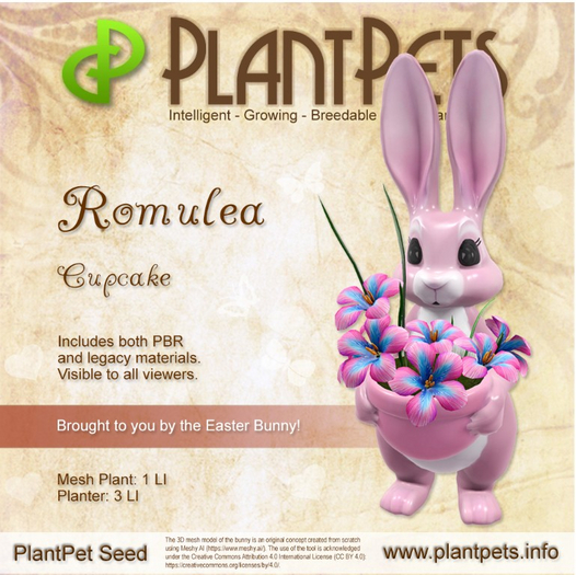 PlantPet Seed [Romulea *Cupcake*]