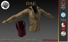 Taylor Shirt Men Full Perm DAE