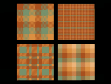 *6KW* FULL PERM Textures (Seamless Fall Plaid)