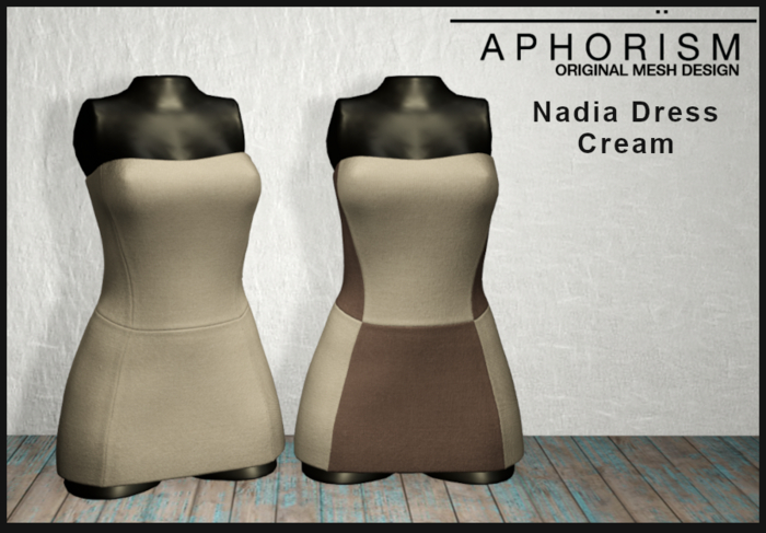 !APHORISM! - Nadia Dress Cream