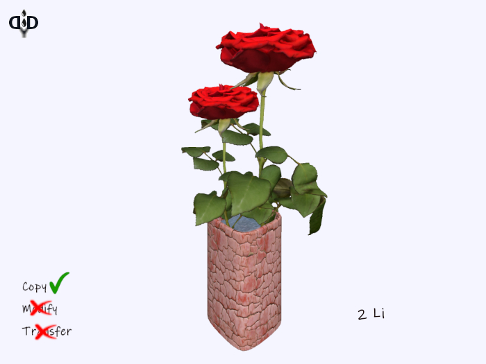 Home:. Cracked Vase & Roses