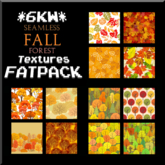 *6KW* FULL PERM Seamless Fall Forest Textures FATPACK