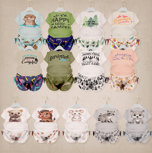 ;Lovey- Camp Fits - Sloth