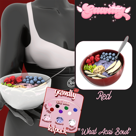 Gawdly Acai Bowl - Red