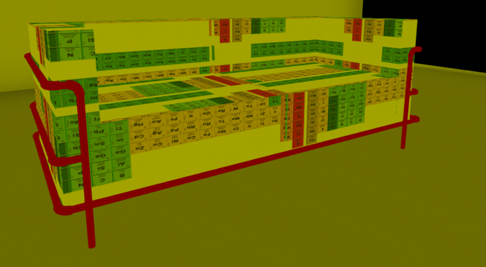 Periodic Table Modern Sofa