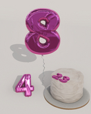 SKVOST - Balloon Numbers - Pink