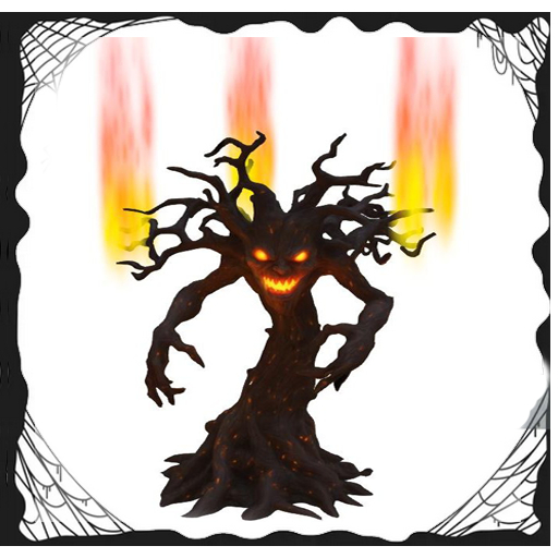 Burning Tree Monster