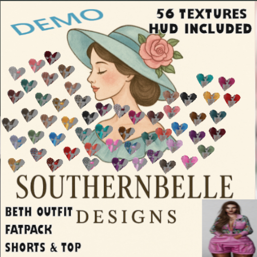 SBD~Beth Top & Shorts DEMO