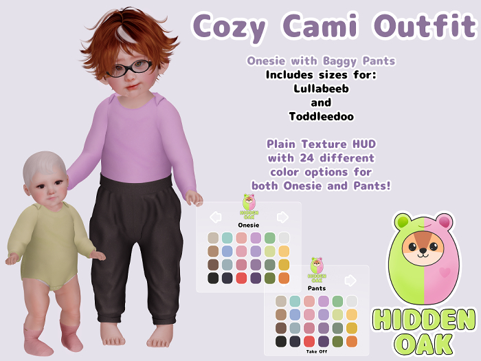 [HiddenOak] Cozy Cami Outfit