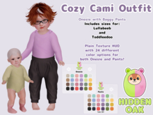 [HiddenOak] Cozy Cami Outfit