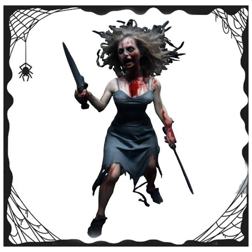 Psycho Mom w knife