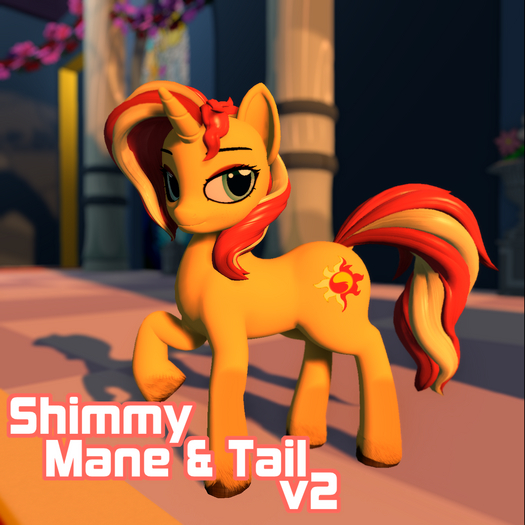 [OP] Shimmy v2 mane & tail set