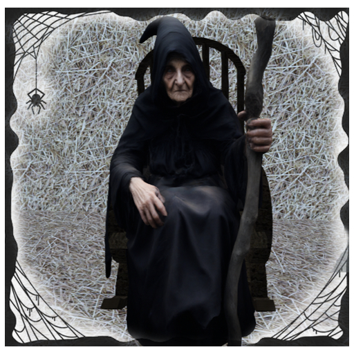 Second Life Marketplace - Witch in a rocking chair