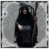 Witch in a rocking chair