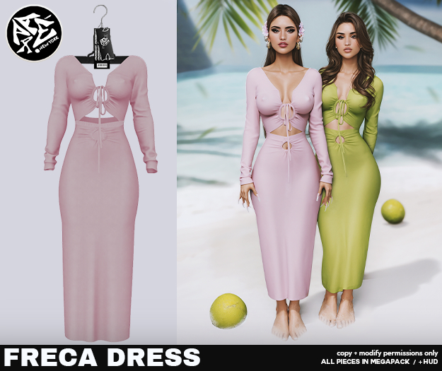 Pare.Freca Dress - Pink