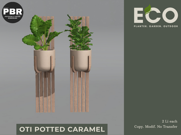 Eco - Oti Potted Caramel