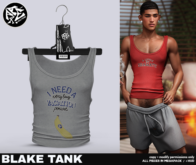 Pare.Blake Tank Tee - Vacation