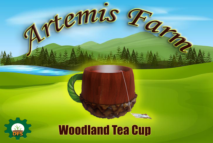 DFS Woodland Tea Cup - Halloween Sale 