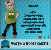 {.belle petite.} You're A Hoot! Owl Outfit [TDB]