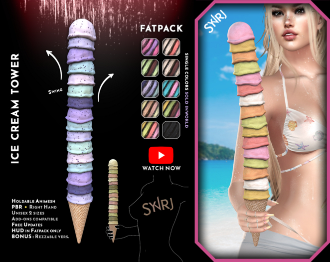 SynRJ ~ Tower Ice Cream ~ Fatpack