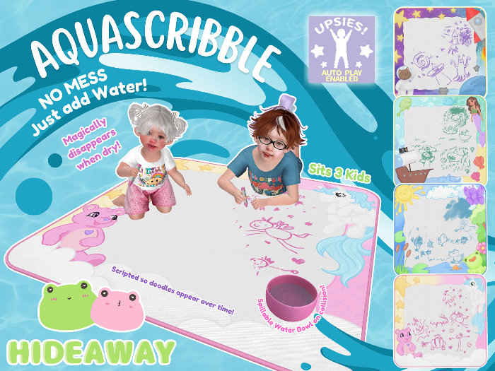 [Hideaway] Aquascribble - FATPACK
