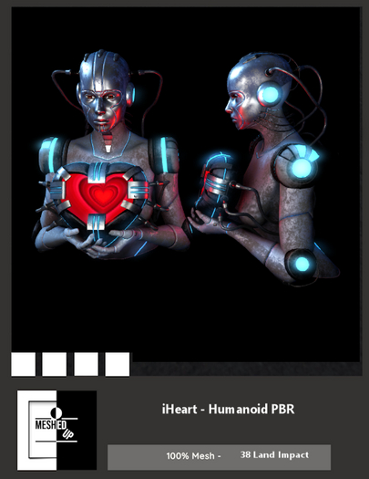 MeshedUp: iHeart - Humanoid PBR