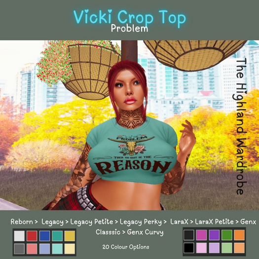 THW Vicki Crop T-Shirt Problem