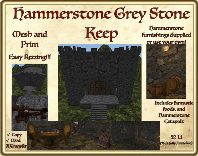 Hammerstone Grey Stone Keep
