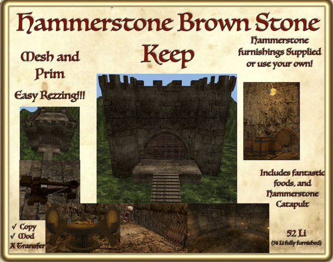 Hammerstone Brown Stone Keep