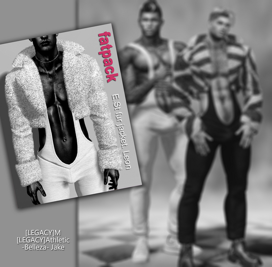 E.St fur jacket. Leon Fatpack