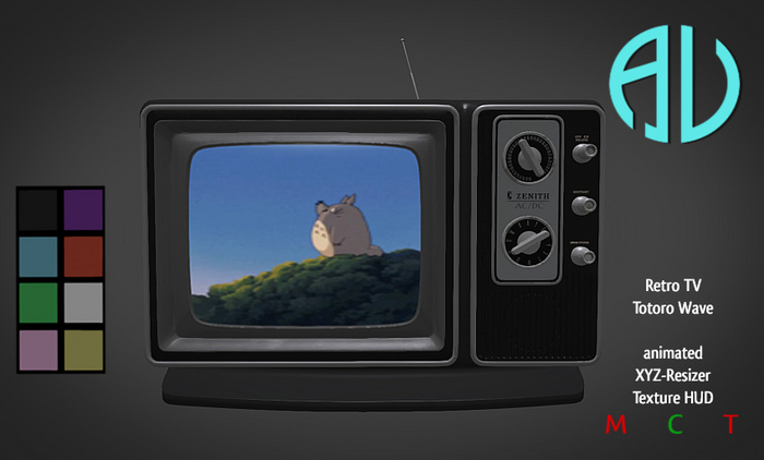 AV - Retro TV - Totoro Wave