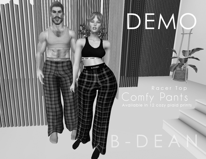 B-DEAN Intimate Comfy Pants DEMO