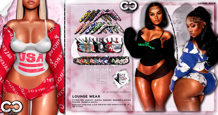 ::CYN x CITY:: Lounge Wear Top FP