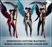 Woman Outfit Demon Costume