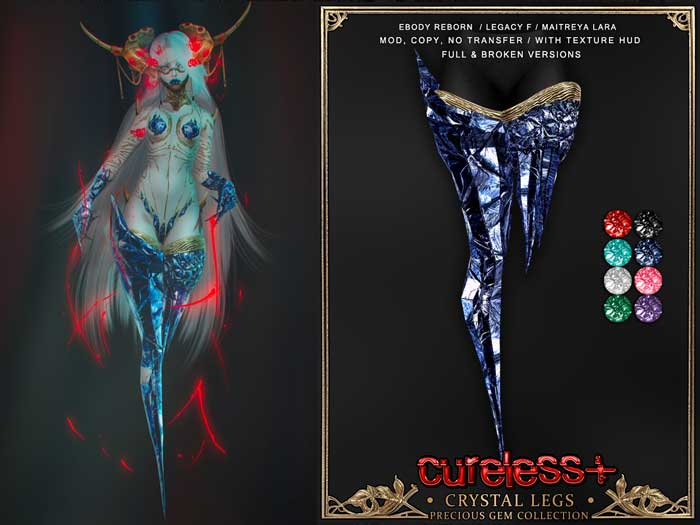 CURELESS[+] Precious Gem / Crystal Legs // MAITREYA