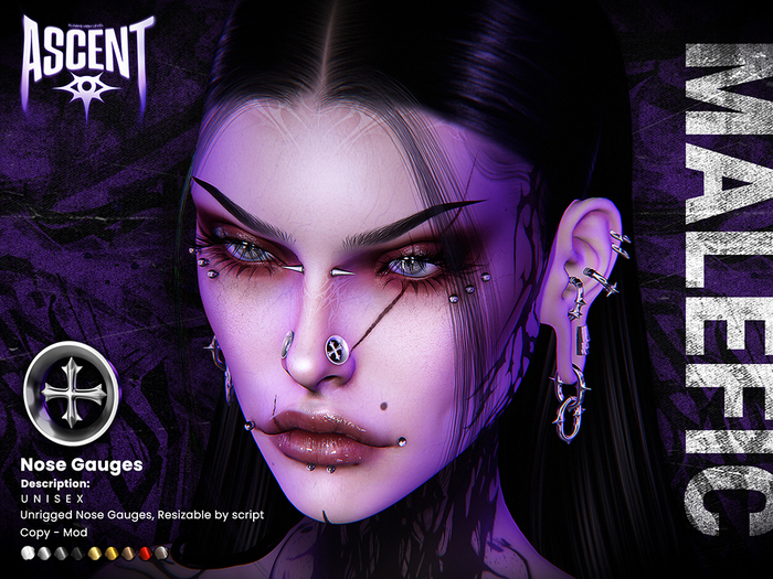 ASCENT - Malefic Nose Gauges