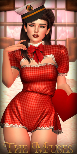 TheMuses - Victory (Gingham) - Red