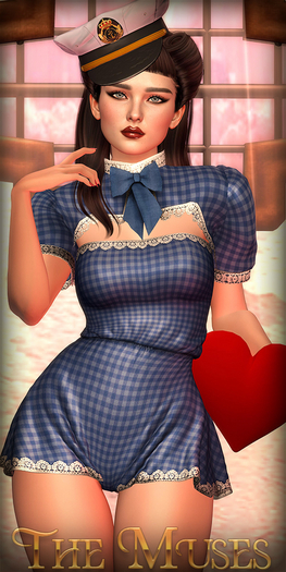 TheMuses - Victory (Gingham) - Blue