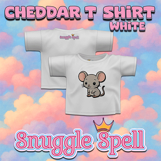 Snuggle Spell / Cheddar T-Shirt WHITE 